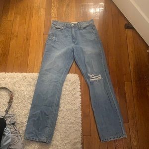 Just Black Denim Straight Leg Jeans Size 29